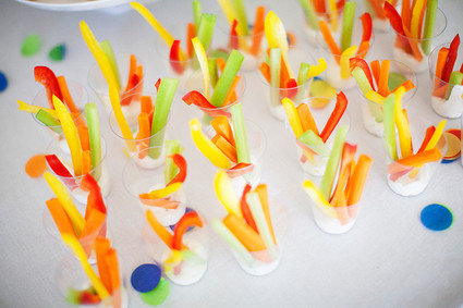 Colorful first birthday ideas