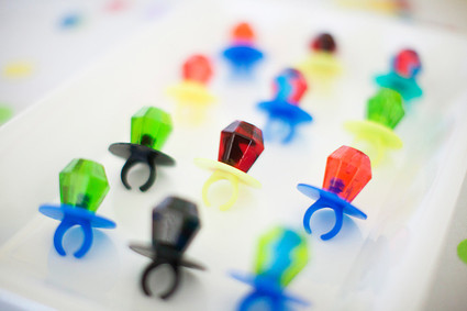 Colorful first birthday ideas