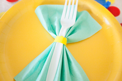 Colorful first birthday ideas