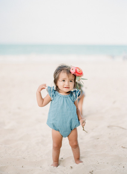 Little girls with flower crowns