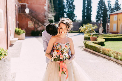 David Fielden wedding gown