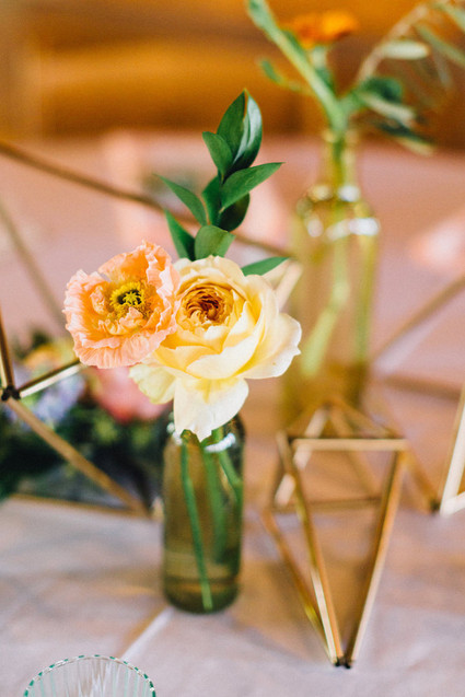 Modern wedding decor