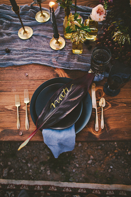 Bohemian Arizona desert wedding inspiration Inspiration