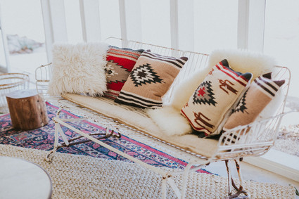 Modern bohemian wedding