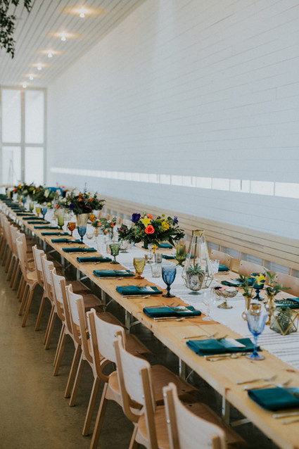 Modern bohemian wedding