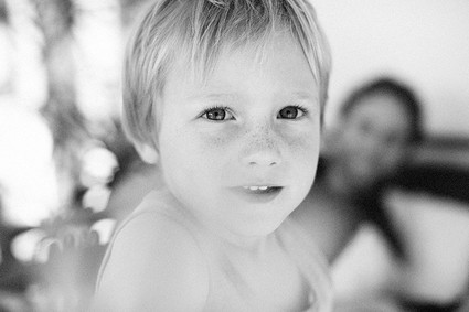 Family photos at home in Los Angeles