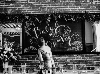 Unique Space baby shower