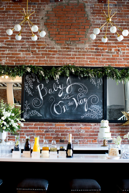 Unique Space baby shower