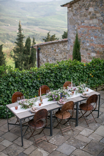 Romantic Tuscan wedding inspiration