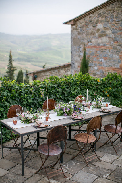 Romantic Tuscan wedding inspiration Inspiration