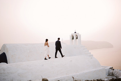 Santorini elopement