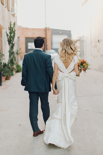 Nicole Miller wedding dress