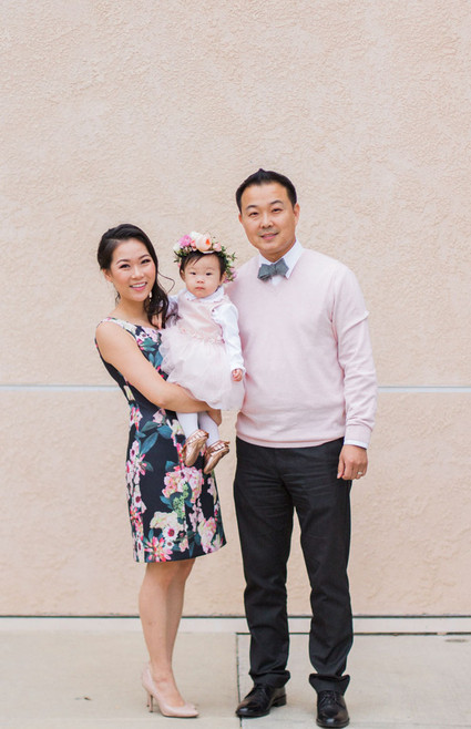 Floral Korean Dol first birthday Inspiration