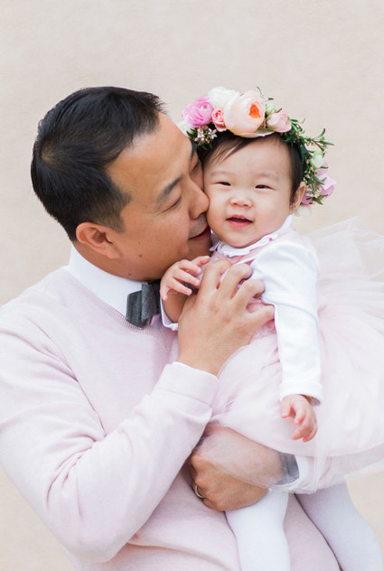 Floral Korean Dol first birthday Inspiration