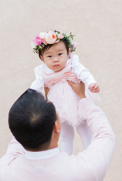 Floral Korean Dol first birthday Inspiration