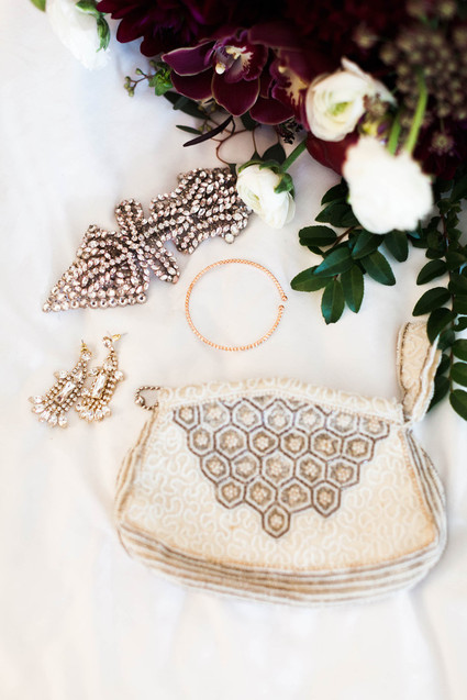 Vintage bridal accessories