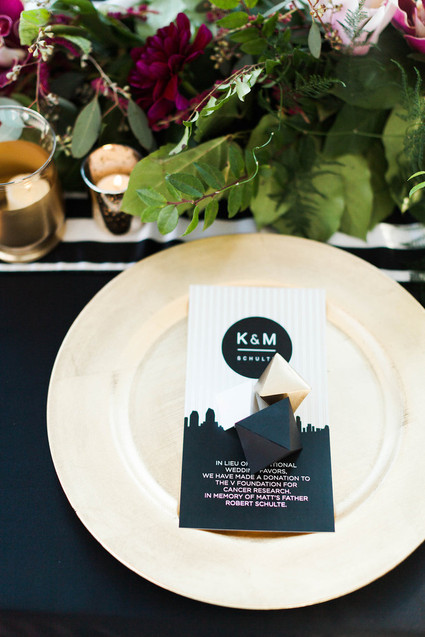 Modern ceremony decor