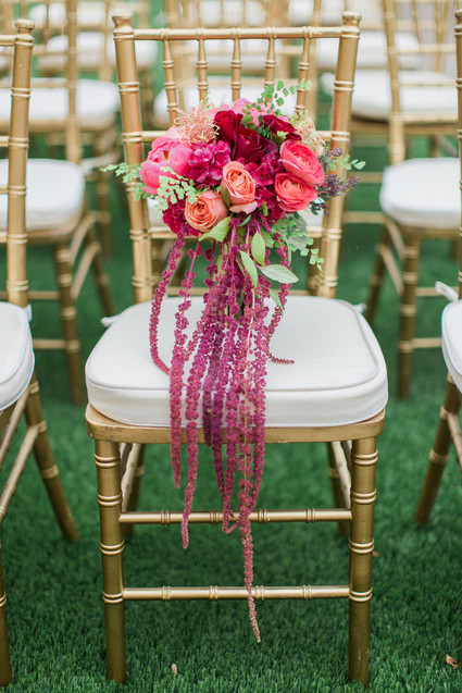 Bohemian bridal bouquet