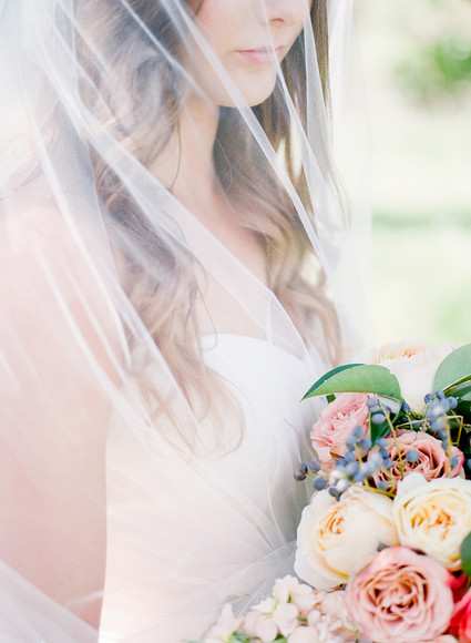 Spring bridal bouquet