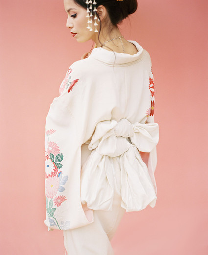 Modern Asian inspired spring wedding ideas