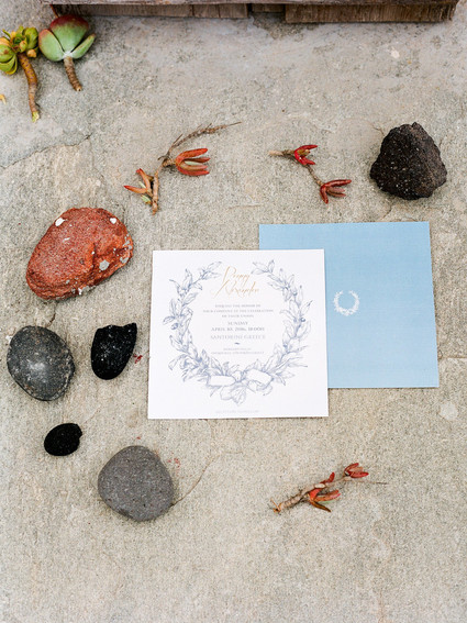 Santorini wedding inspiration
