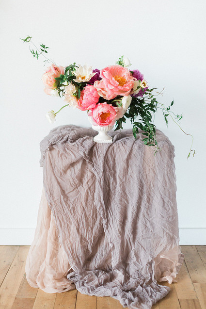 Pretty peony wedding inspiration Inspiration