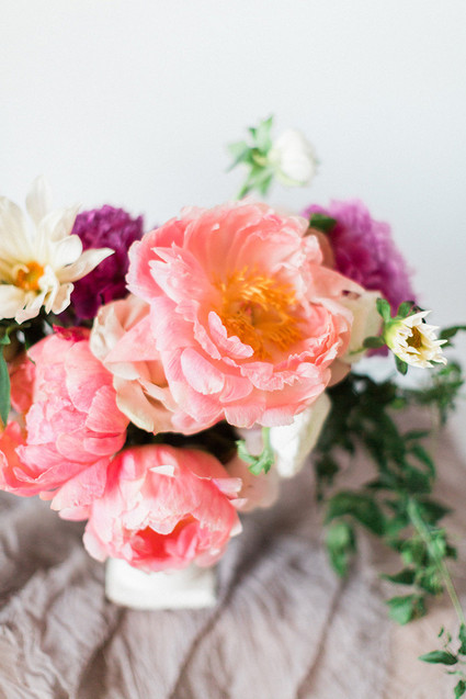 Pretty peony wedding inspiration Inspiration