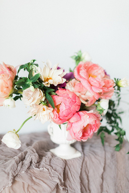 Pretty peony wedding inspiration Inspiration