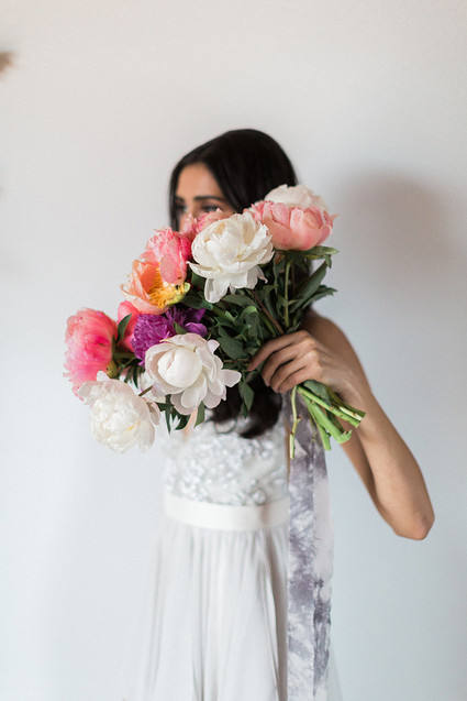 Peony bouquet