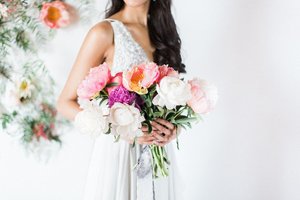 Peony bouquet