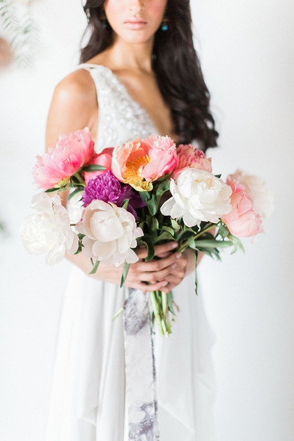 Peony bouquet