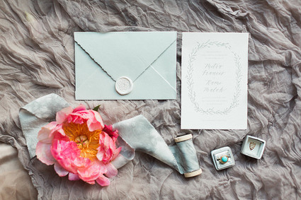Pretty peony wedding inspiration Inspiration