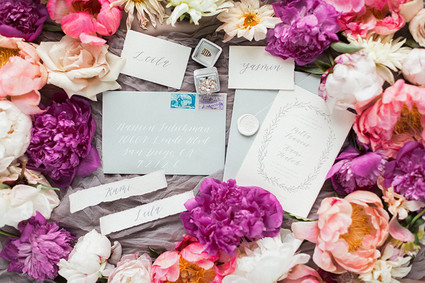 Pretty peony wedding inspiration Inspiration