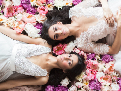 Pretty peony wedding inspiration Inspiration