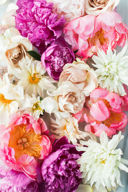 Pretty peony wedding inspiration Inspiration