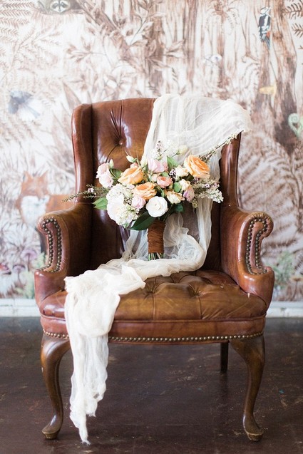 Feminine forest wedding inspiration