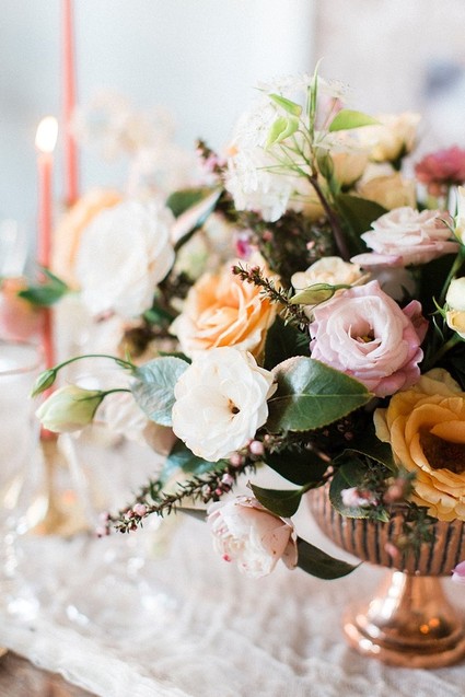 Brown and pink wedding ideas