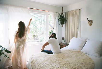 Venice Beach at home engagement shoot