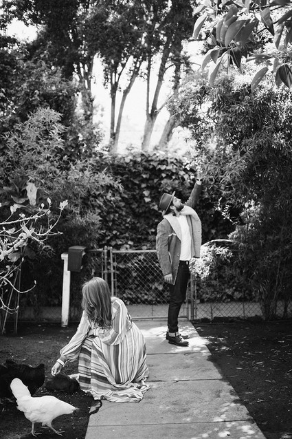 Venice Beach at home engagement shoot