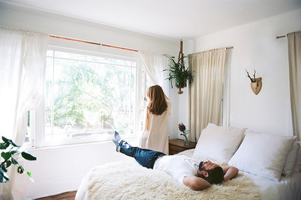 Venice Beach at home engagement shoot Inspiration