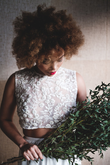 Modern and bohemian bridal inspiration