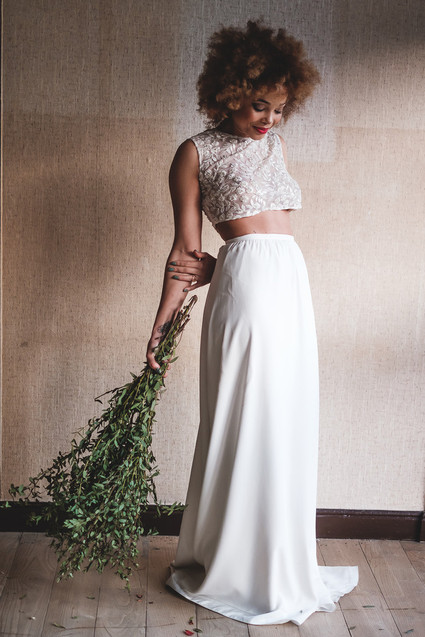 Modern and bohemian bridal inspiration