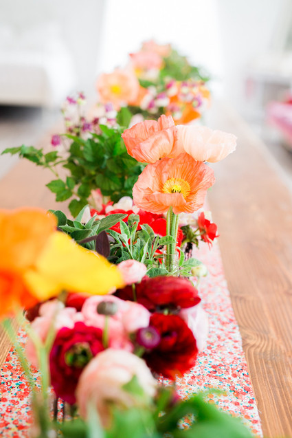 Floral mother-daughter brunch