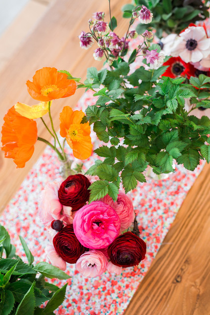 Floral mother-daughter brunch