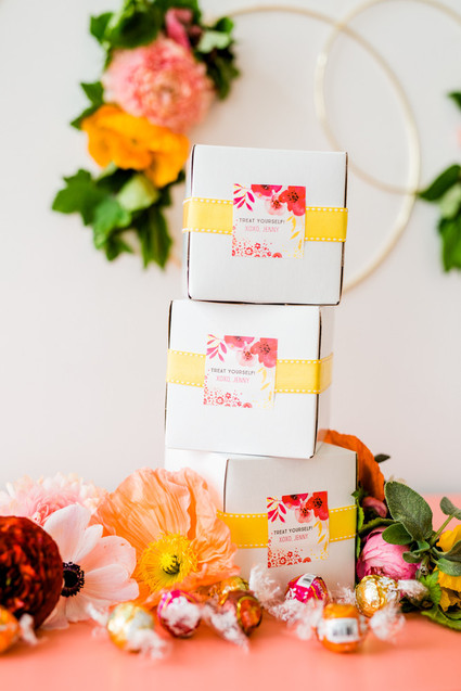 Floral mother-daughter brunch