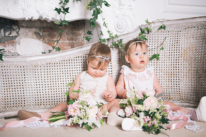 Floral twin 1st birthday party