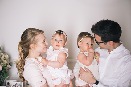 Floral twin 1st birthday party