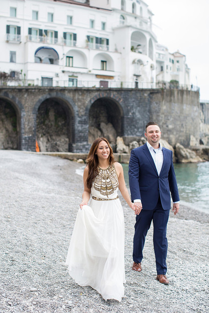 Coastal Italy elopement Inspiration