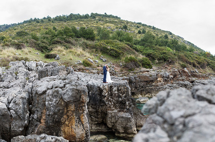 Coastal Italy elopement