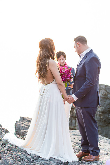 Coastal Italy elopement